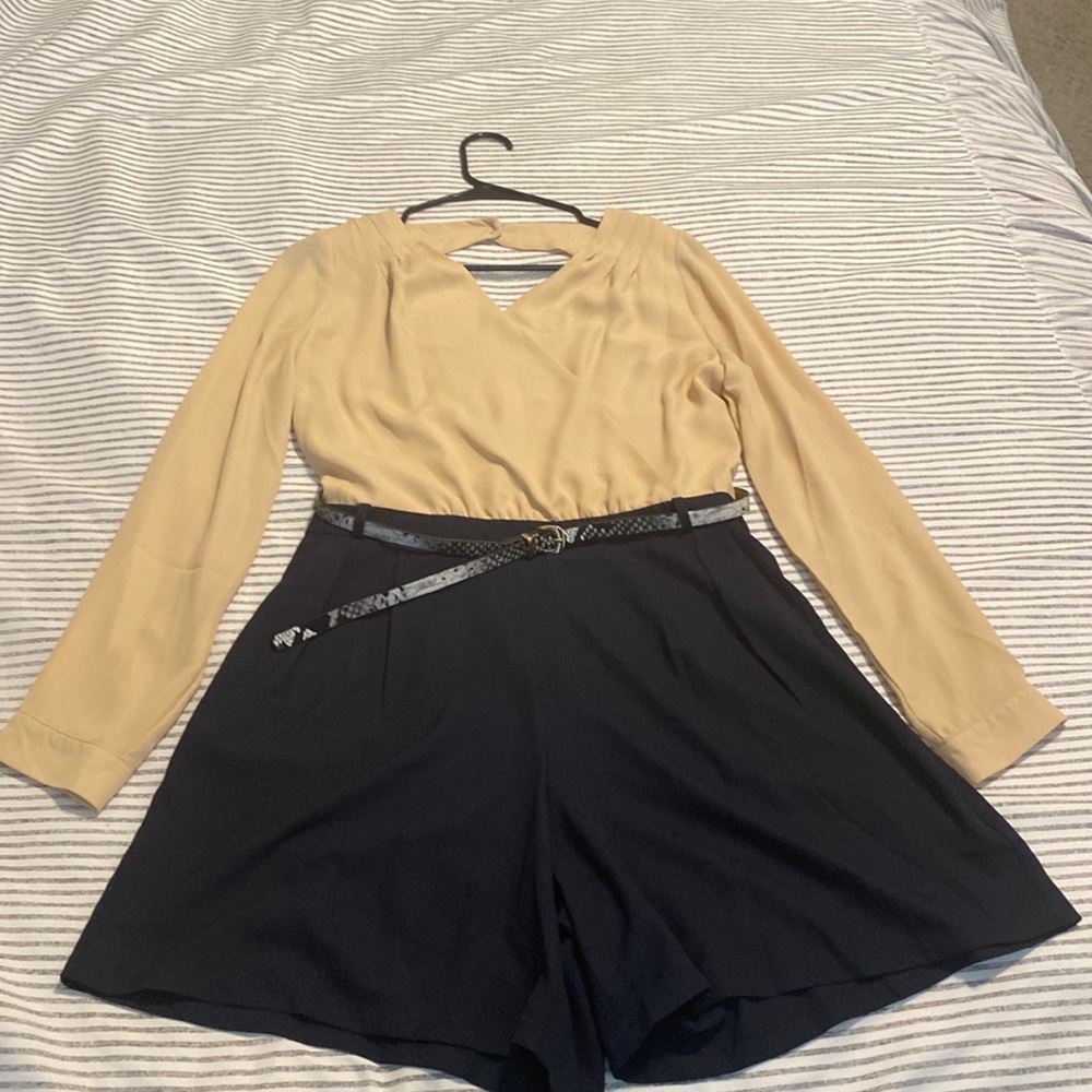 Never worn backless romper